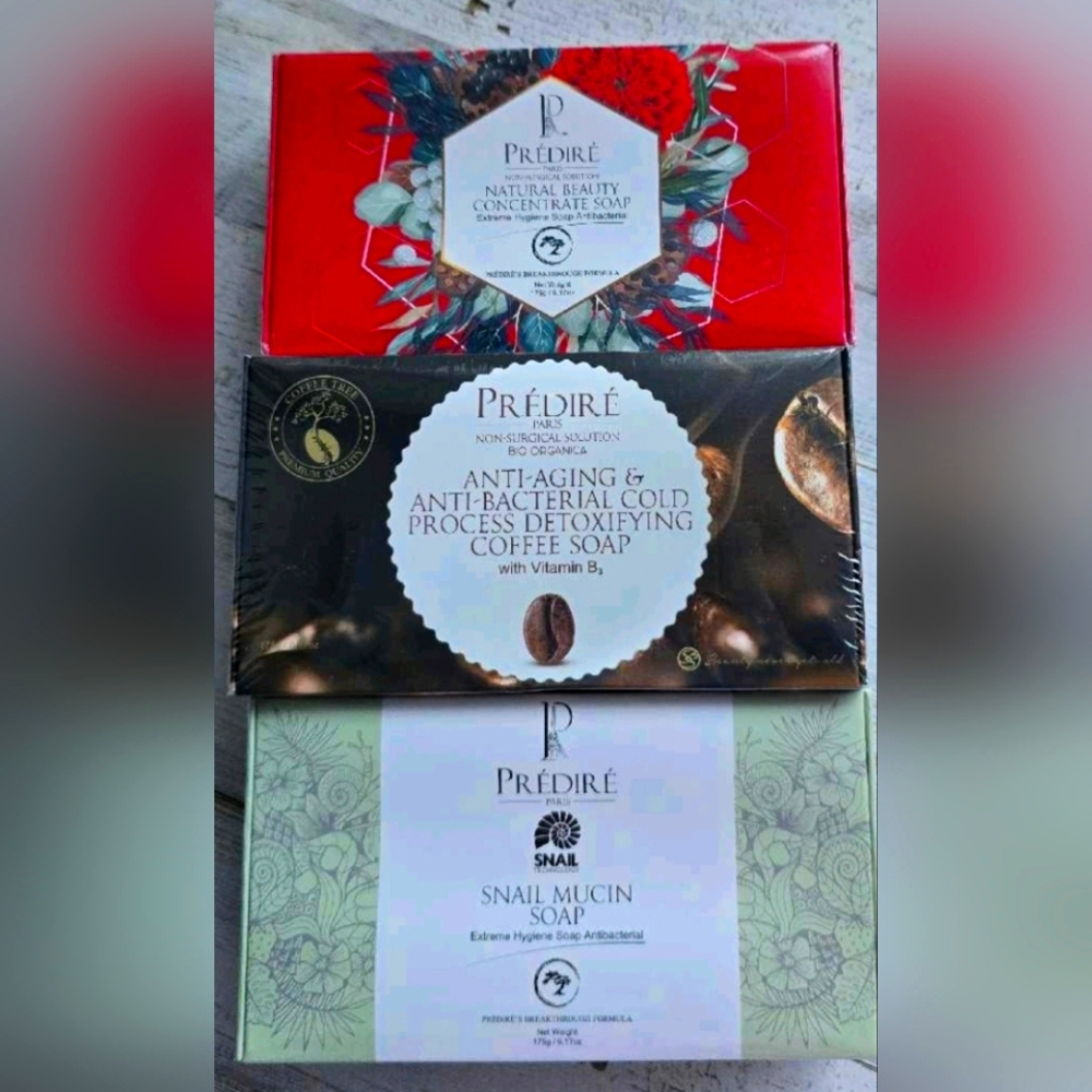 Prédiré Soap Set Of 3